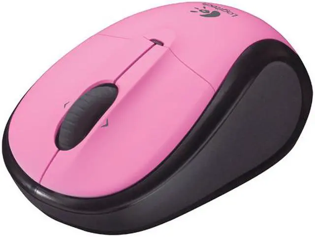 Main image of Logitech V220 Hot Pink 3 Buttons Tilt Wheel Cordless Optical Notebook Mouse