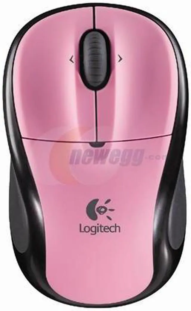 Alt view image 2 of 4 - Logitech V220 Hot Pink 3 Buttons Tilt Wheel Cordless Optical Notebook Mouse