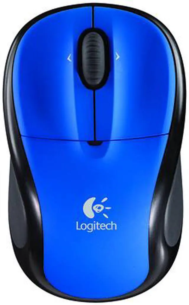 Alt view image 2 of 5 - Logitech V220 Royal Blue 3 Buttons Tilt Wheel Cordless Optical Notebook Mouse