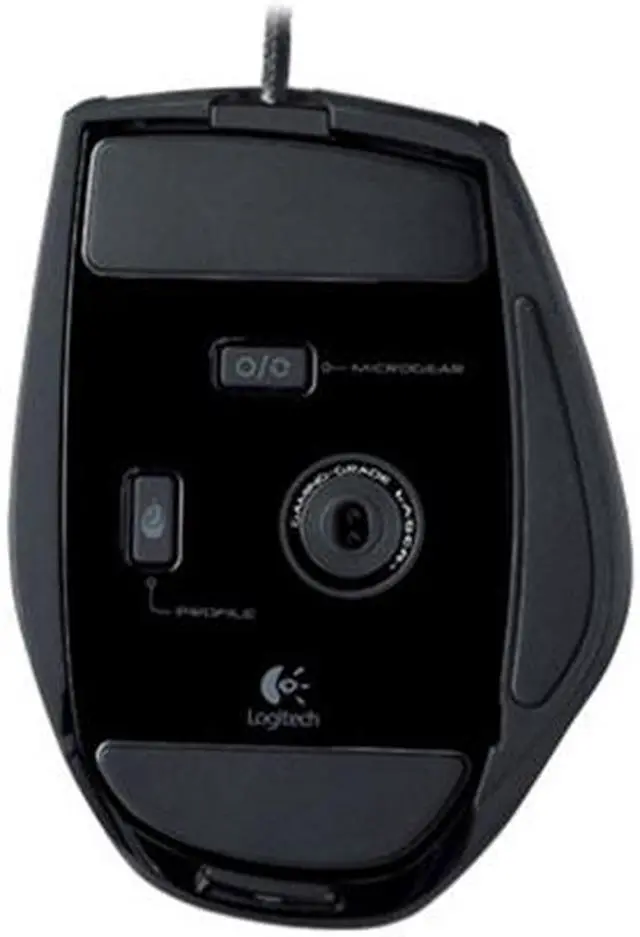 Alt view image 6 of 9 - Logitech G9 Black 5 Buttons Tilt Wheel USB Wired Laser Gaming Mouse - Bilingual