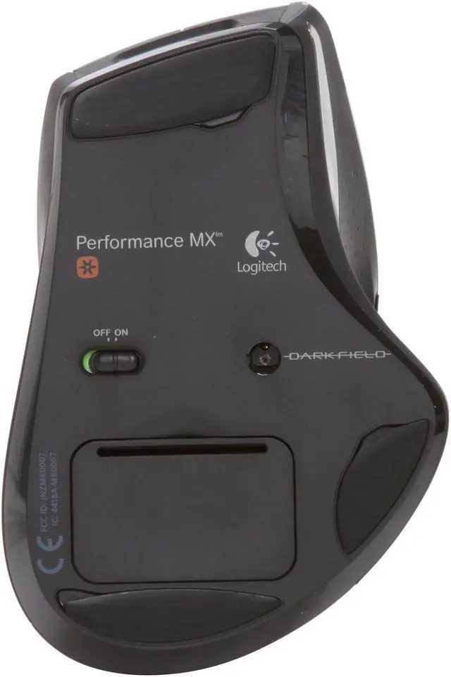 Alt view image 5 of 5 - Logitech Wireless Performance Mouse MX for PC and Mac, Large Mouse, Long Range Wireless Mouse