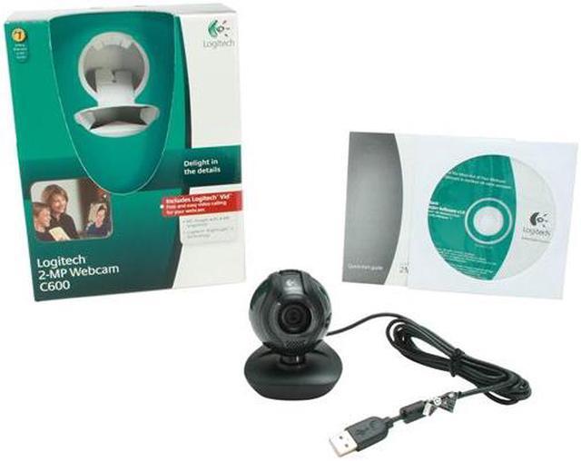 Alt view image 10 of 10 - Logitech  C600  USB  WebCam