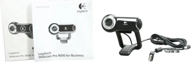 Alt view image 5 of 5 - Logitech  QuickCam Pro 9000  2.0 M  Effective Pixels USB  WebCam for Business WB