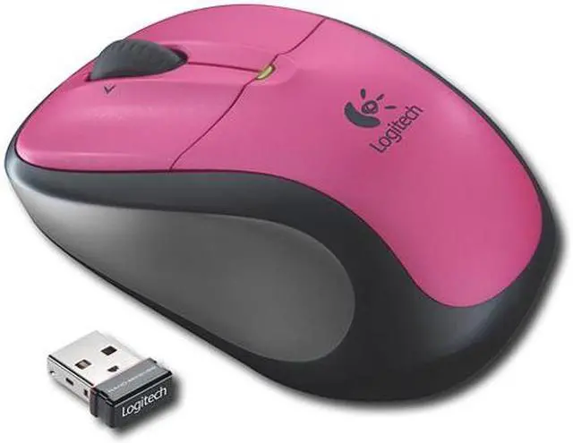 Main image of Logitech M305 Pink 3 Buttons Tilt Wheel Wireless Optical Mouse