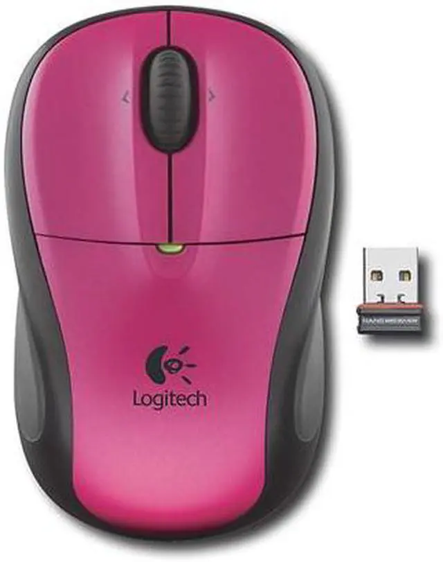 Alt view image 2 of 2 - Logitech M305 Pink 3 Buttons Tilt Wheel Wireless Optical Mouse