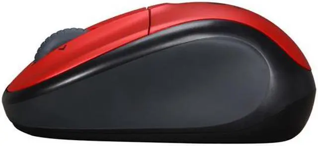 Alt view image 3 of 6 - Logitech M305 Crimson Red 1 x Wheel USB RF Wireless Mouse