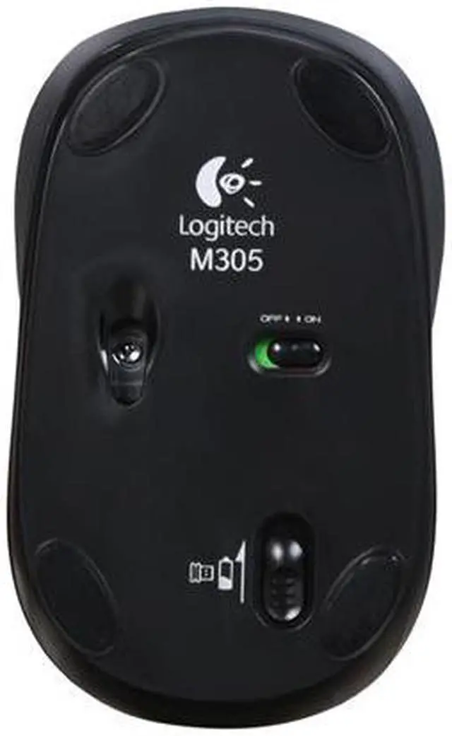 Alt view image 4 of 6 - Logitech M305 Crimson Red 1 x Wheel USB RF Wireless Mouse