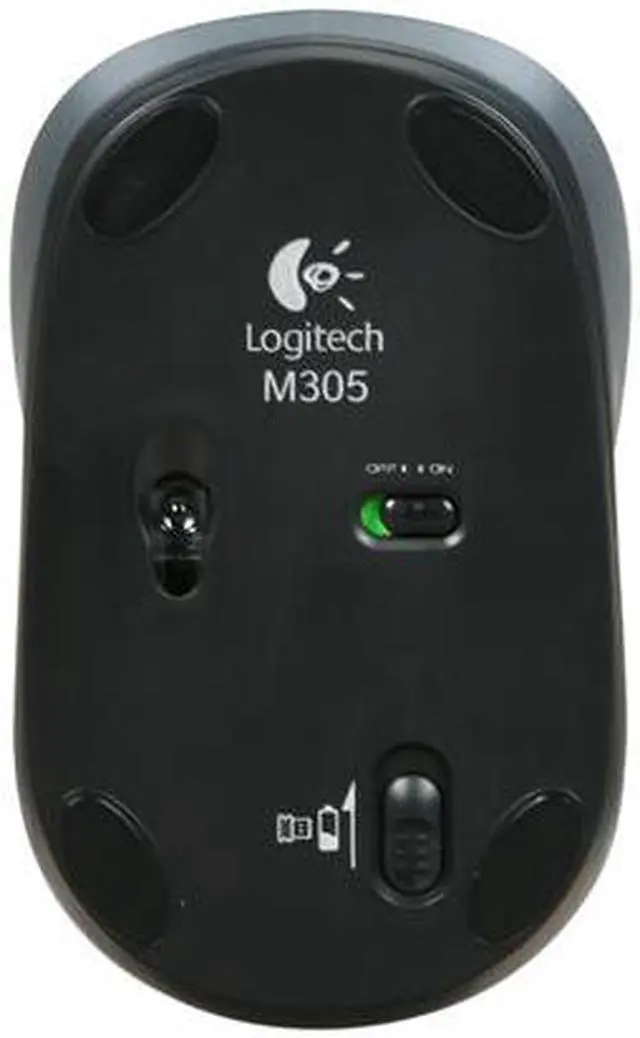 Alt view image 3 of 4 - Logitech M305 Forest Green 1 x Wheel USB RF Wireless Mouse