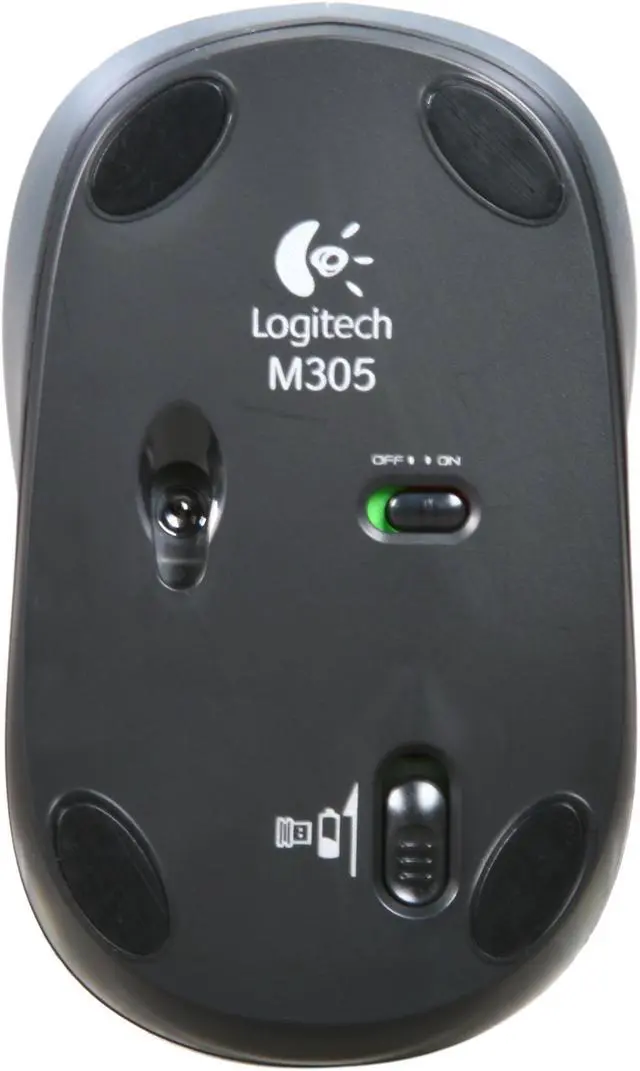 Alt view image 4 of 6 - Logitech M305 Dark Fleur 3 Buttons Tilt Wheel USB RF Wireless Optical Mouse