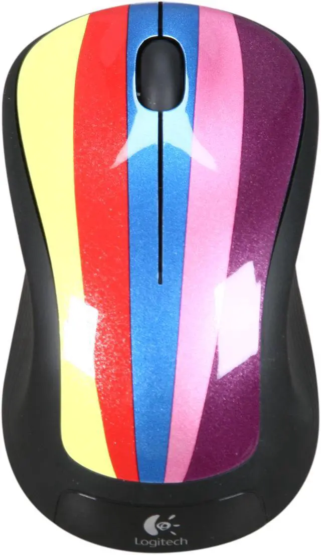 Alt view image 2 of 5 - Logitech M310 Big Top Stripe 1 x Wheel USB RF Wireless Mouse