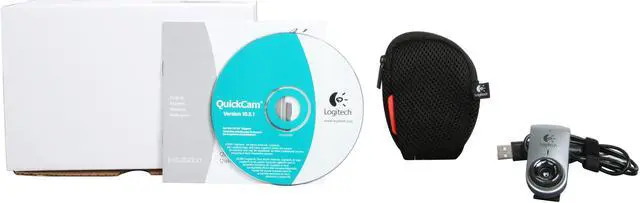 Alt view image 5 of 5 - Logitech QuickCam Deluxe 0.3 M Effective Pixels USB 2.0 WebCam for Notebooks