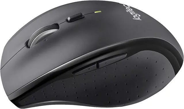Alt view image 4 of 7 - Logitech M705 Marathon Wireless Mouse, 2.4 GHz USB Unifying Receiver, 1000 DPI, 5-Programmable Buttons, 3-Year Battery, Compatible with PC, Mac, Laptop, Chromebook - Black