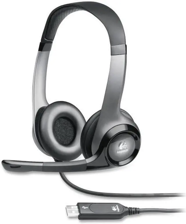 Alt view image 2 of 2 - Logitech H530 USB Connector Circumaural Headset