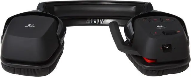 Alt view image 7 of 7 - Logitech Wireless Gaming Headset G930 with 7.1 Surround Sound, Wireless Headphones with Microphone