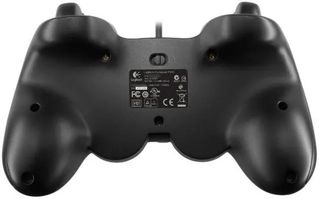 Alt view image 6 of 8 - Logitech F310 Wired Gamepad Controller Console Like Layout 4 Switch D-Pad PC - Blue