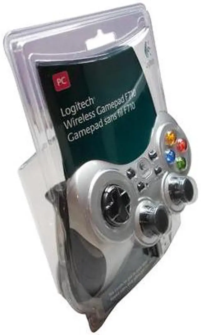 Alt view image 7 of 8 - Logitech F710 Wireless Gamepad, 2.4 GHz Wireless with USB Nano-Receiver, Controller Dual Vibration Feedback, 4 Switch D-Pad, PC - Grey/Black