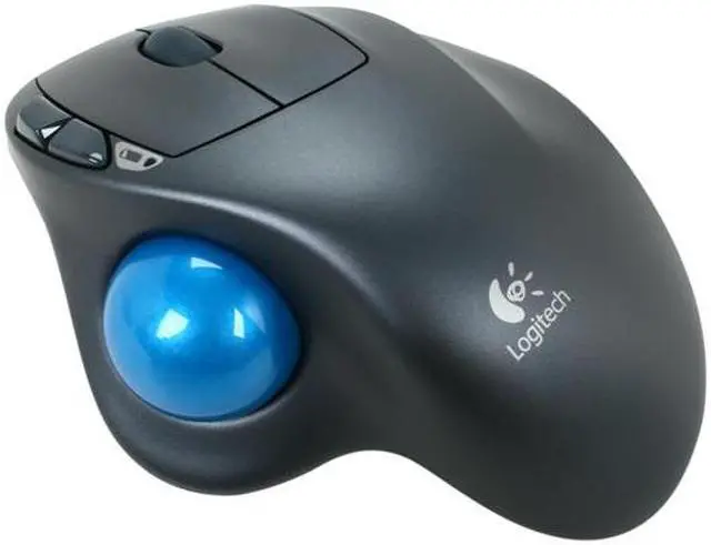 Main image of Logitech M570 Black 1 x Wheel USB Trackball Laser Trackball