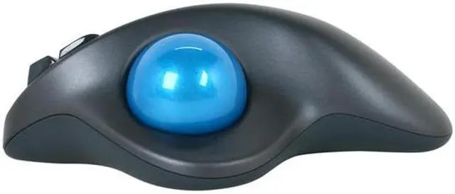 Alt view image 3 of 6 - Logitech M570 Black 1 x Wheel USB Trackball Laser Trackball