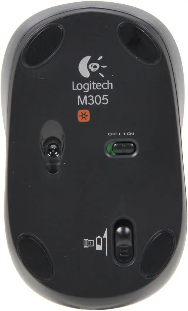 Alt view image 4 of 6 - Logitech M305 Indigo Scroll 3 Buttons Tilt Wheel USB RF Wireless Optical Mouse