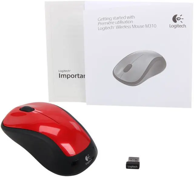 Alt view image 6 of 8 - Logitech M310 Wireless Mouse, 2.4 GHz with USB Nano Receiver, 1000 DPI Optical Tracking, 18 Month Life Battery, PC/Mac/Laptop