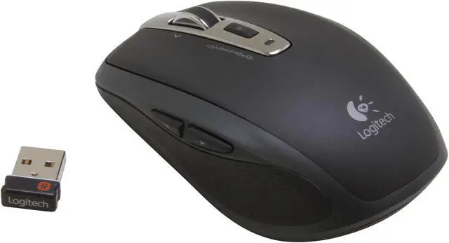 Main image of Logitech Recertified 910-003194 Anywhere MX Wireless Laser Mouse - Dark Grey Glossy
