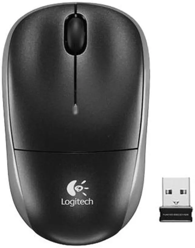 Alt view image 2 of 2 - Logitech Wireless Mouse M215 910-001552 Dark Silver 3 Buttons 1 x Wheel USB RF Wireless Mouse