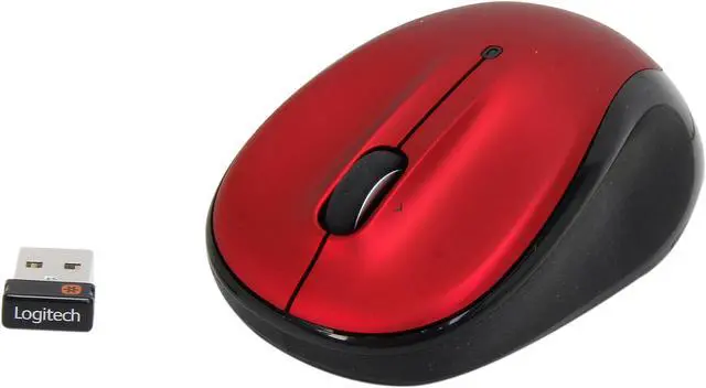 Alt view image 5 of 6 - Logitech M325 RF Wireless Optical 1000dpi Mouse, Red, 910-002651