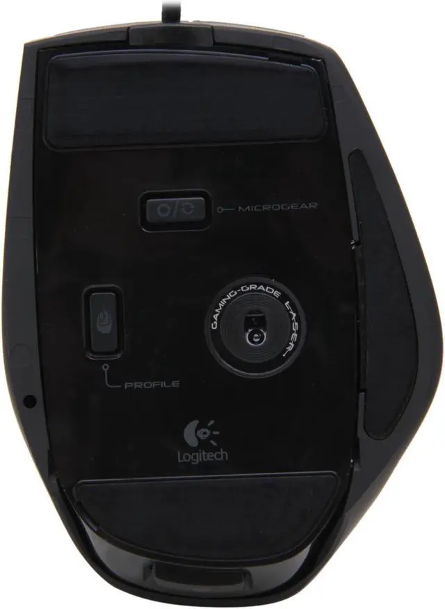 Alt view image 4 of 6 - Logitech Call of Duty: MW3 Edition G9x Black 7 Buttons Two modes scroll USB Wired Laser Gaming Mouse
