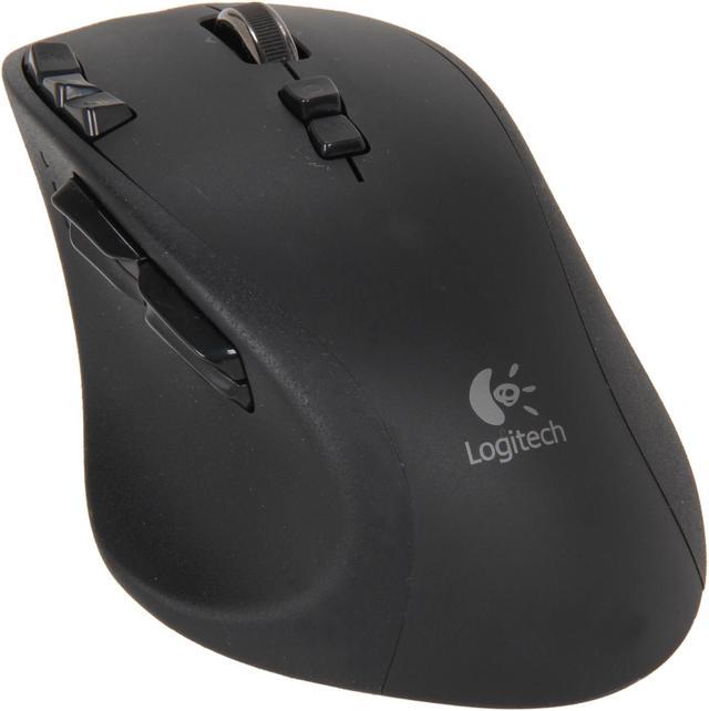 erindringsmønter virkningsfuldhed Nøjagtig Refurbished: Logitech Recertified 910-001436 G700 Black 13-Buttons Tilt  Wheel USB RF Wireless Laser 5700 dpi Gaming Mouse Mice - Newegg.com