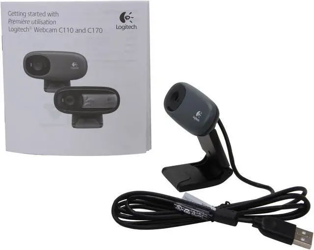 Alt view image 5 of 6 - Logitech C110 USB 1.1 port (2.0 recommended) WebCam