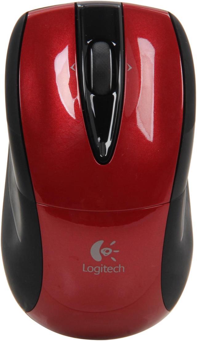 Logitech Wireless Mouse M525 - Red / Black