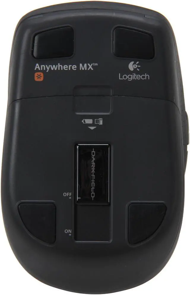 Alt view image 3 of 5 - Logitech Wireless Anywhere Mouse MX for PC and Mac - Black