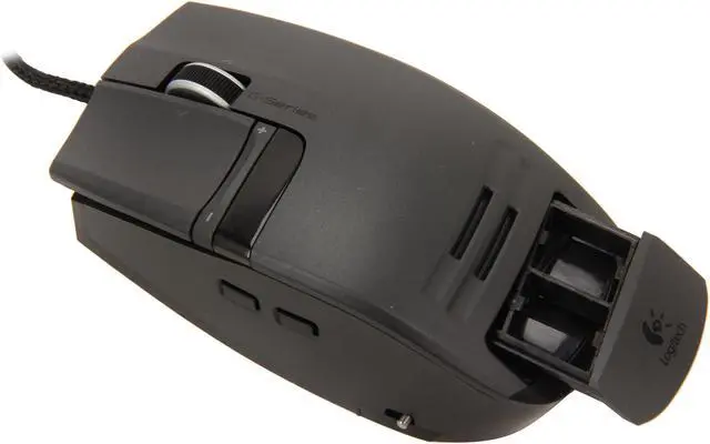 Alt view image 6 of 7 - Logitech Call of Duty: MW3 Edition (G9X) 910-002764 Black Tilt Wheel USB Wired Laser Gaming Mouse