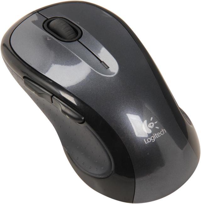 Refurbished: Logitech Recertified 910-001822 M510 Gray Wireless Laser-Grade  Optical Mouse 