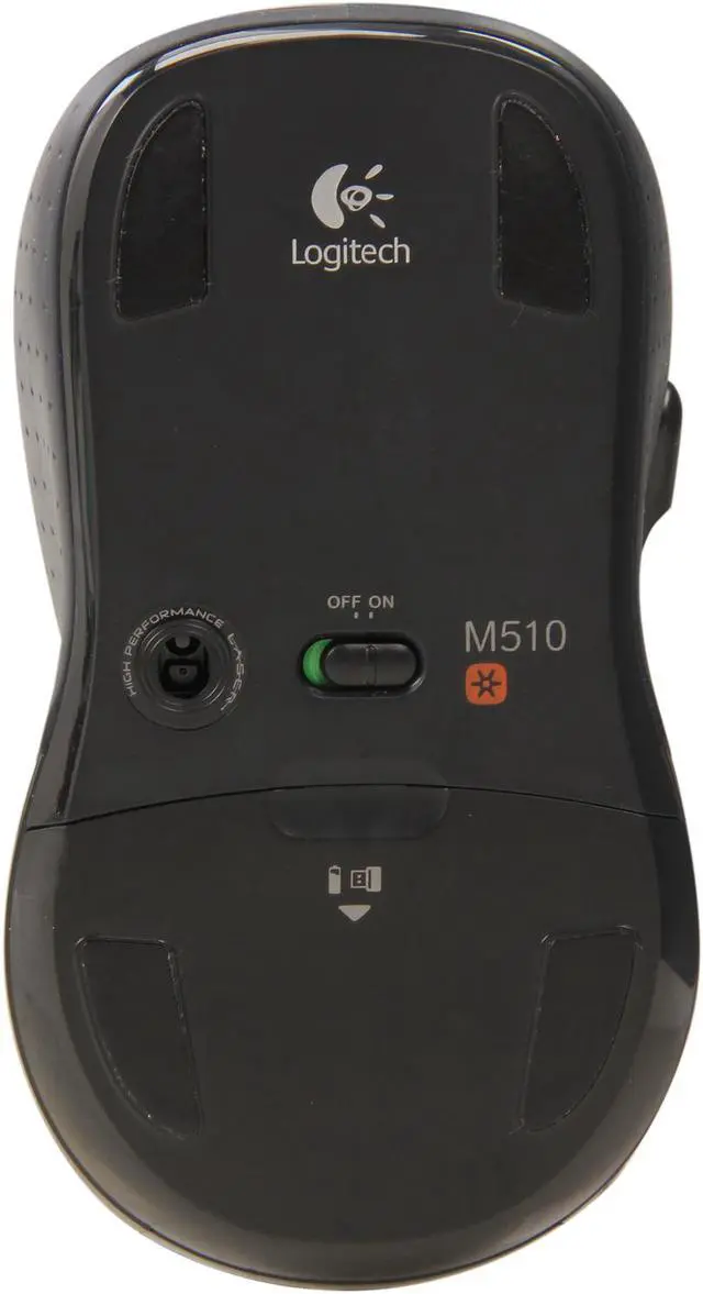 Alt view image 4 of 4 - Logitech Recertified 910-001822 M510 Gray Wireless Laser-Grade Optical Mouse