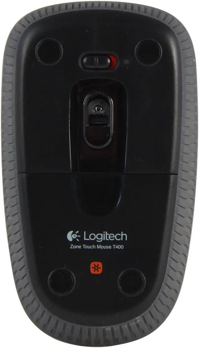 Alt view image 4 of 5 - Logitech T400 910-003041 3 Buttons Touch Scroll USB RF Wireless Optical Zone Touch Mouse