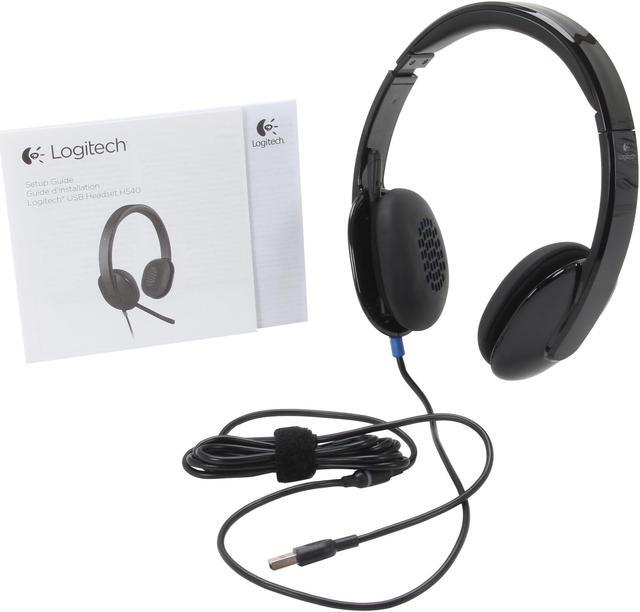 Alt view image 7 of 7 - Logitech High-performance USB Headset H540 for Windows and Mac, Skype Certified