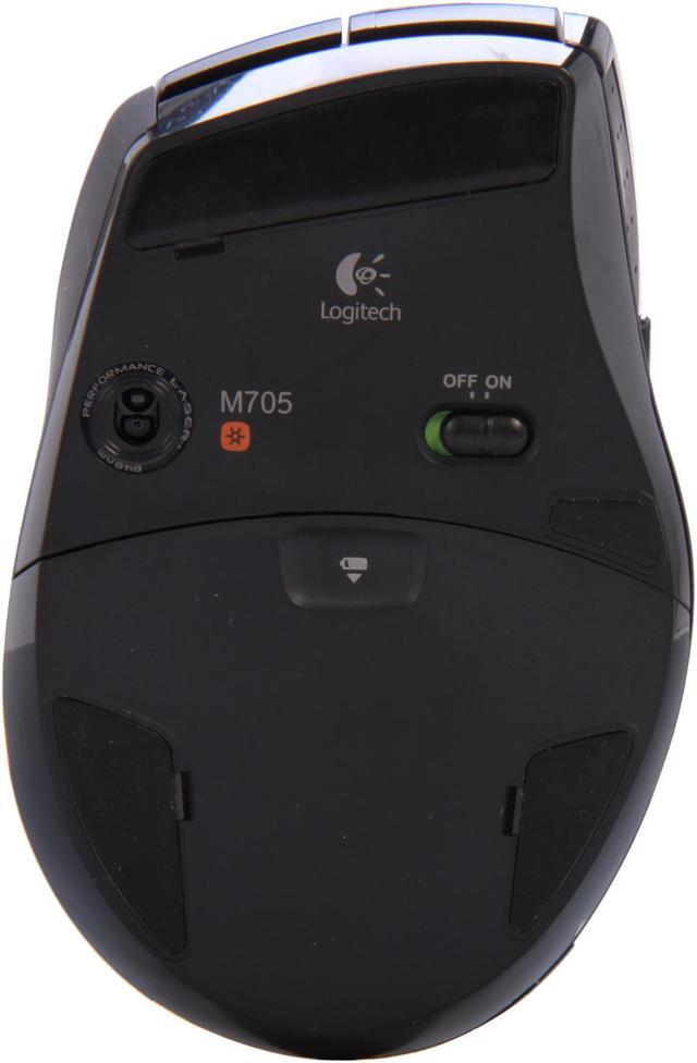 Alt view image 4 of 5 - Logitech Recertified 910-001935 M705 Black 8-Button 1-Wheel USB Mouse