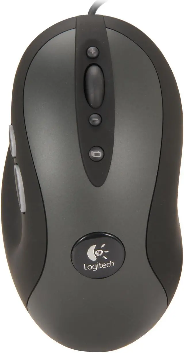 Alt view image 2 of 4 - Logitech Recertified 910-002277 G400 Black 8-Button 1-wheel USB Wired Optical 3600 dpi Gaming Mouse