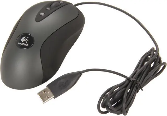 Alt view image 3 of 4 - Logitech Recertified 910-002277 G400 Black 8-Button 1-wheel USB Wired Optical 3600 dpi Gaming Mouse