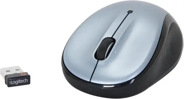 Alt view image 5 of 6 - Logitech M325 RF Wireless Optical 1000dpi Mouse, Silver, 910-002332