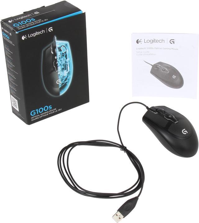 Alt view image 6 of 5 - Logitech G100s 910-003533 Black 1 x Wheel USB Wired Optical Gaming Mouse