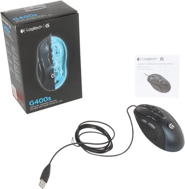 Alt view image 5 of 5 - Logitech G400s 910-003589 8 Buttons 1 x Wheel USB Wired Optical Gaming Mouse