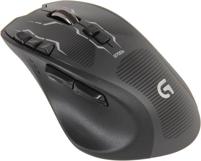 stereoanlæg Sydøst Luscious Logitech G700s 910-003584 Black 13 Buttons 1 x Wheel USB Wired / Wireless  Laser 8200 dpi Rechargeable Gaming Mouse Gaming Mice - Newegg.com