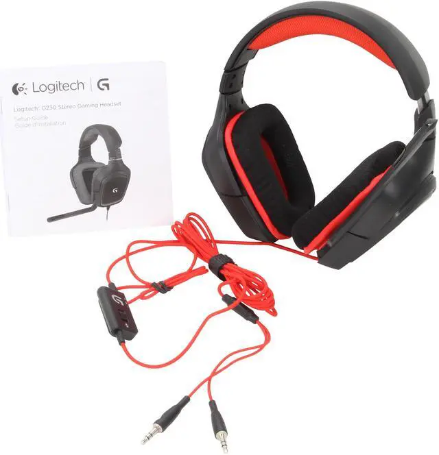 Alt view image 6 of 7 - Logitech G230 3.5mm Connector Circumaural Stereo Gaming Headset