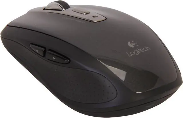 Main image of Logitech Recertified 910-002896 Anywhere Mouse MX Black 5-Button Tilt Wheel USB RF Wireless Laser Mouse