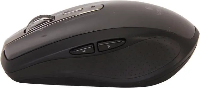 Alt view image 3 of 6 - Logitech Recertified 910-002896 Anywhere Mouse MX Black 5-Button Tilt Wheel USB RF Wireless Laser Mouse