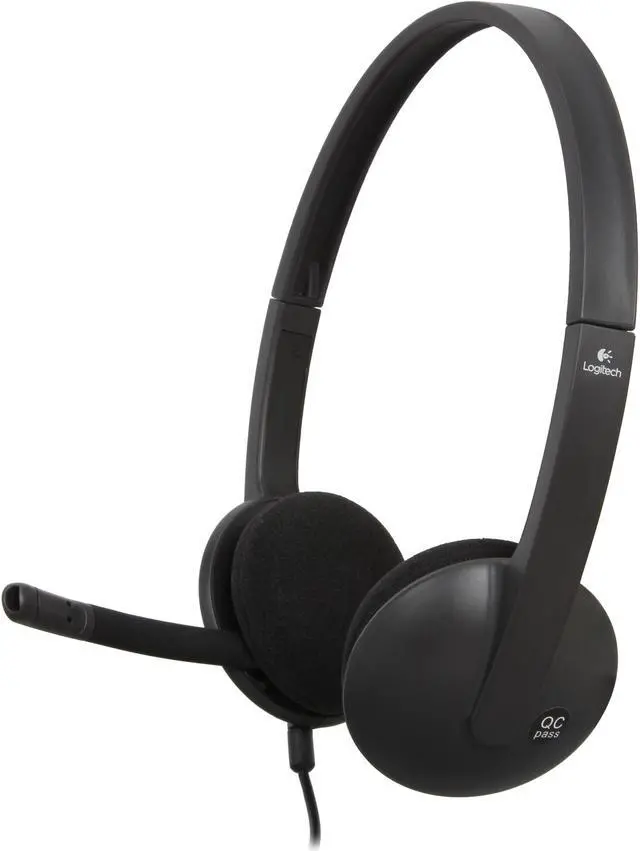 Main image of Logitech Recertified 981-000507 H340 USB Connector Headset