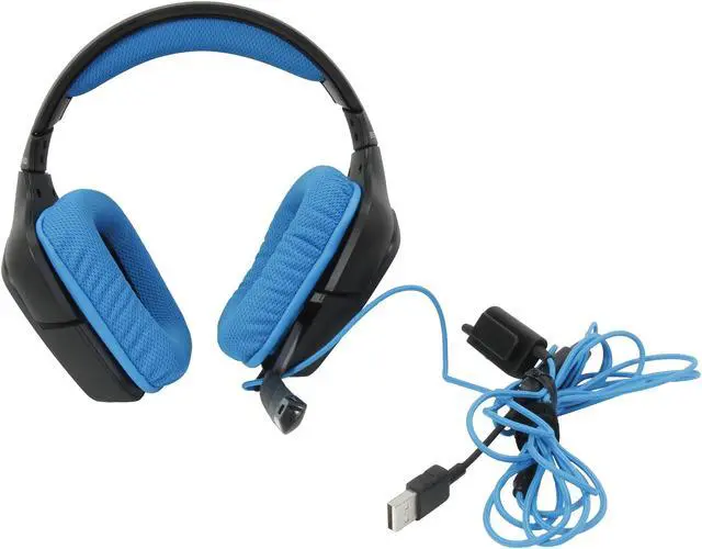 Alt view image 7 of 7 - Logitech Recertified 981-000536 G430 Circumaural Surround Sound Gaming Headset