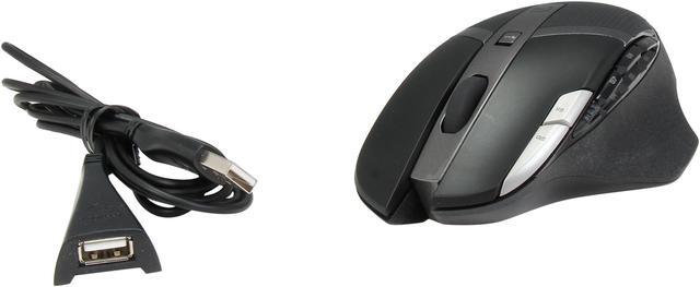 Alt view image 6 of 6 - Logitech Recertified 910-003820 G602 Black RF Wireless Optical Gaming Mouse
